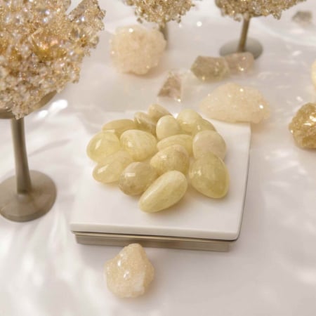 Piatra rulata din Citrin Natural - Abundenta si Energie, 2-3 cm [2]