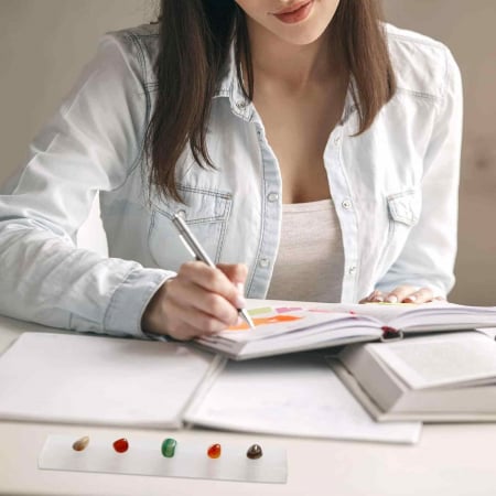 Bagheta de Selenit 12x2 cm Curata si Incarca cristalele si pietrele semipretioase [5]