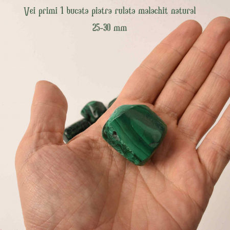 Piatra Ovala de 60mm Sculptată Manual din Ametist Chevron - Piatra de Mana [3]
