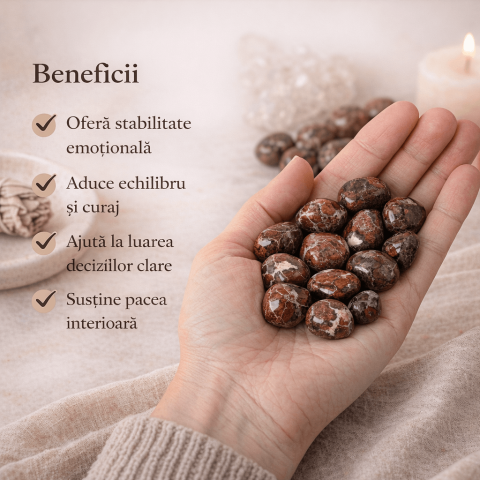 Jaspul breciat – piatra care uneste forta pamantului cu echilibrul interior [1]