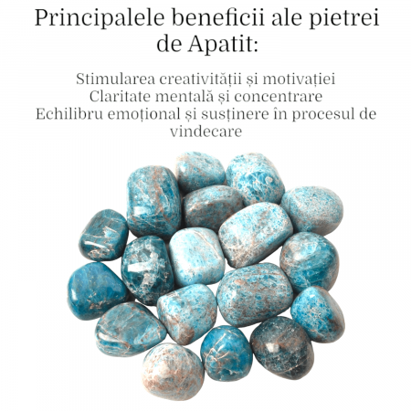 Piatra rulata din Apatit natural - Creativitate și Concentrare Mentală [2]
