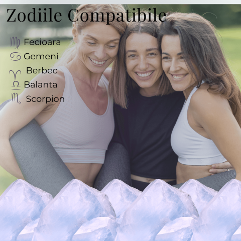 Piatra de Deget Terapeutica Angelit 4 cm - Liniste si Conectare Spirituala [6]