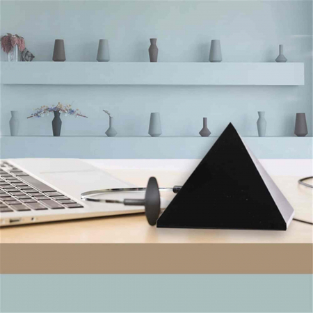 Piramida cristal negru obsidian din piatra semipretioasa naturala 4 cm – pentru protectie, integritate si energie pozitiva [6]