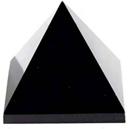 Generator de energie unic din cristal natural de Obsidian Negru in forma de piramida 8 cm Generator de energie unic din cristal natural de Obsidian Negru in forma de piramida 8 cm