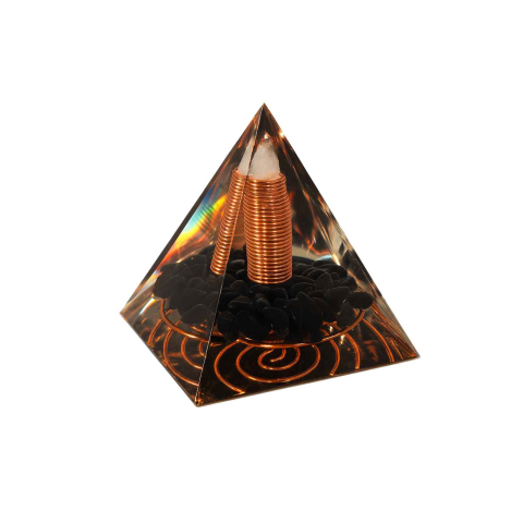 Scorpion - Piramida Orgonic Obsidian 60mm – Protectie, Claritate si Transformare Interioara