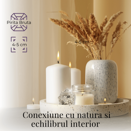 Specimen Pirita Bruta 4-5 cm - Creste Energia si Increderea [3]