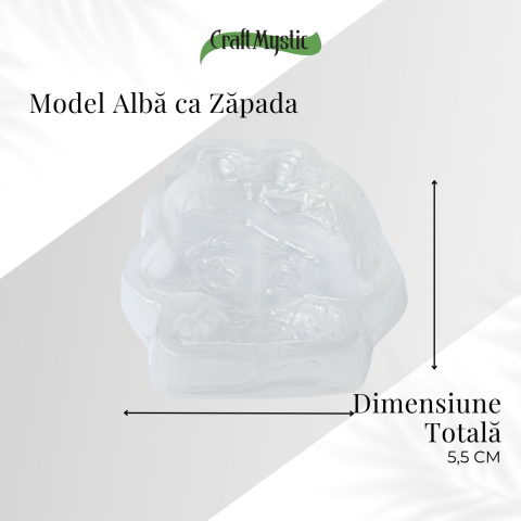 Placa Decorativa din Selenit Natural 5.5 cm – Model Alba ca Zapada – Puritate si Armonie Interioara [4]