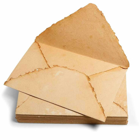 Plic din hartie vintage de bumbac 13x18 cm – Eleganta si rafinament [7]