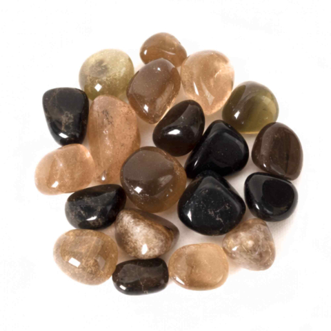 Pietre Rulate - Pietre rulate de cuart fumuriu pentru momente de echilibru si reconectare