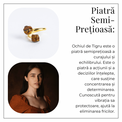 Inelul increderii – Dublu Ochi de tigru pentru curaj si putere interioara [5]