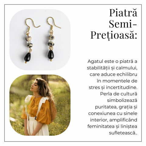 Cercei cu Energie de Echilibru si Protectie – Model in 3 Elemente [5]