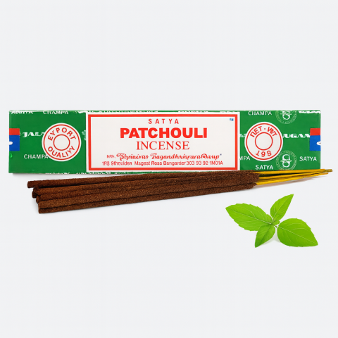 Instrumente și Accesorii Spirituale - Satya Incense Sticks 15g – Patchouli betisoare parfumate