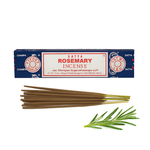 Instrumente și Accesorii Spirituale - Satya Incense Sticks Rosemary 15g – betisoare parfumate