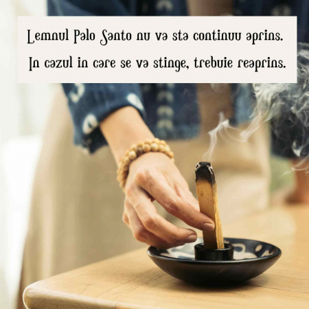 Pachet Lemn Palo Santo din Ecuador pentru Purificare Cristale, Eliminare Energii Negative, Meditatie [6]