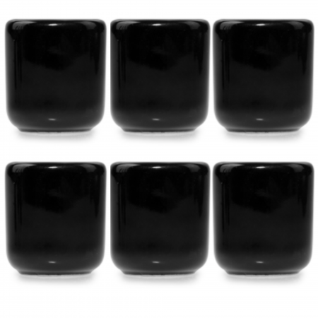 Instrumente și Accesorii Spirituale - Set de 6 bucati suport ceramica pentru lumanari utilizate pentru ritualuri magice, proiecte DIY, consumabile Wiccan si multe altele