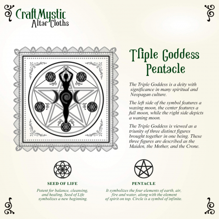 Set 2 Panze cu design unic pentru altar magic - Decor perete [2]