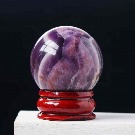 Set 9 sfere din cristale naturale – pentru decor feng shui,  meditatie, astrologie [9]