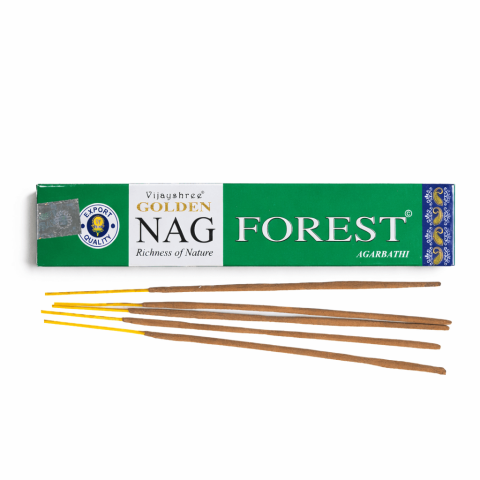 Instrumente și Accesorii Spirituale - Betisoare Parfumate Forest Golden Nag – Ritual de Purificare si Conectare cu Natura