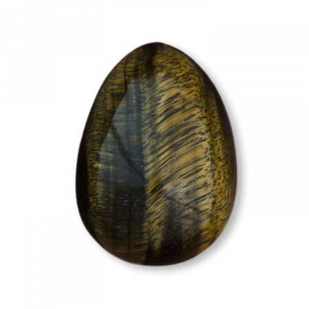 Ou Handmade de 50mm din Piatra Naturala de Ochi de Tigru