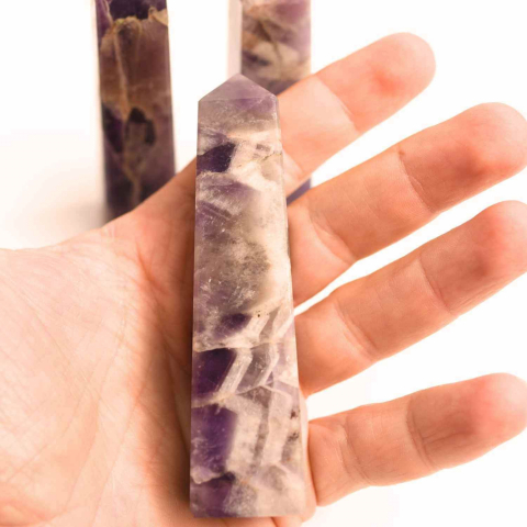 Turn din Ametist cu 4 laturi – Claritate mentala si echilibru spiritual [4]