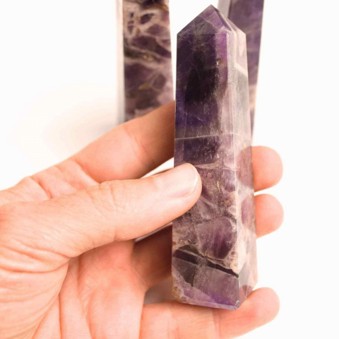 Turn din Ametist cu 4 laturi – Claritate mentala si echilibru spiritual [1]