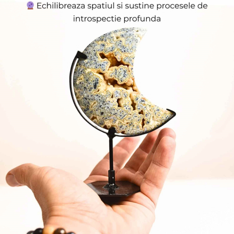 Semiluna Marcasit Indonezian – Cristal pentru claritate si introspectie [4]