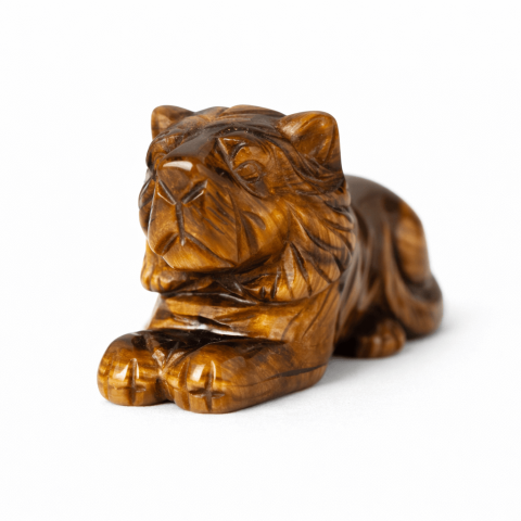 Ochi de tigru - Leu Sacru din Ochi de Tigru – Putere Interioara si Protectie Energetica