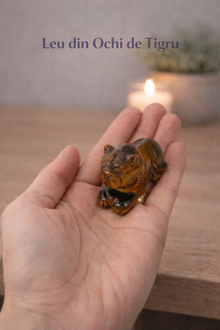 Leu Sacru din Ochi de Tigru – Putere Interioara si Protectie Energetica [1]