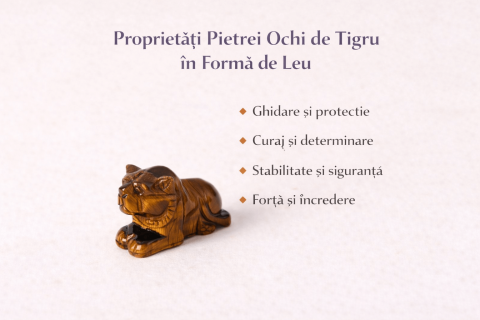 Leu Sacru din Ochi de Tigru – Putere Interioara si Protectie Energetica [2]