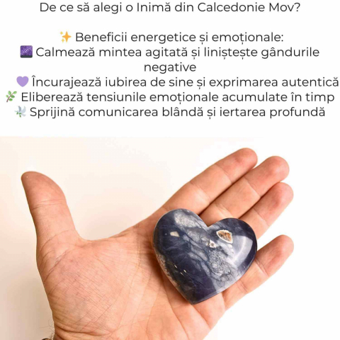 Inima din Calcedonie Mov – Liniste pentru minte, curaj pentru suflet [2]