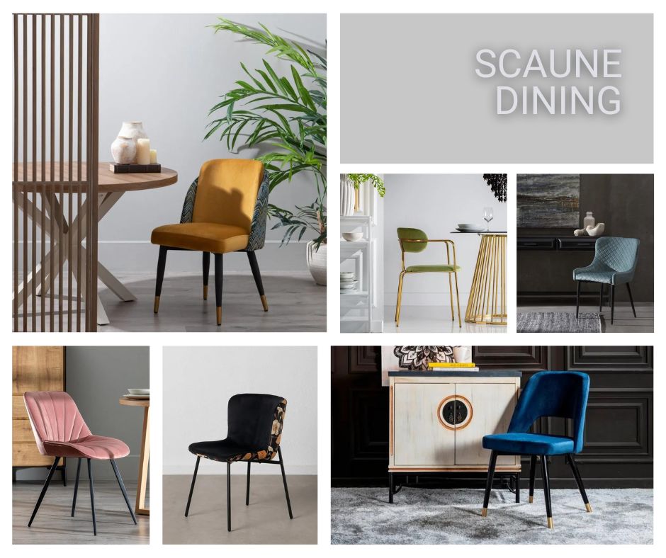 Scaune dining mobile