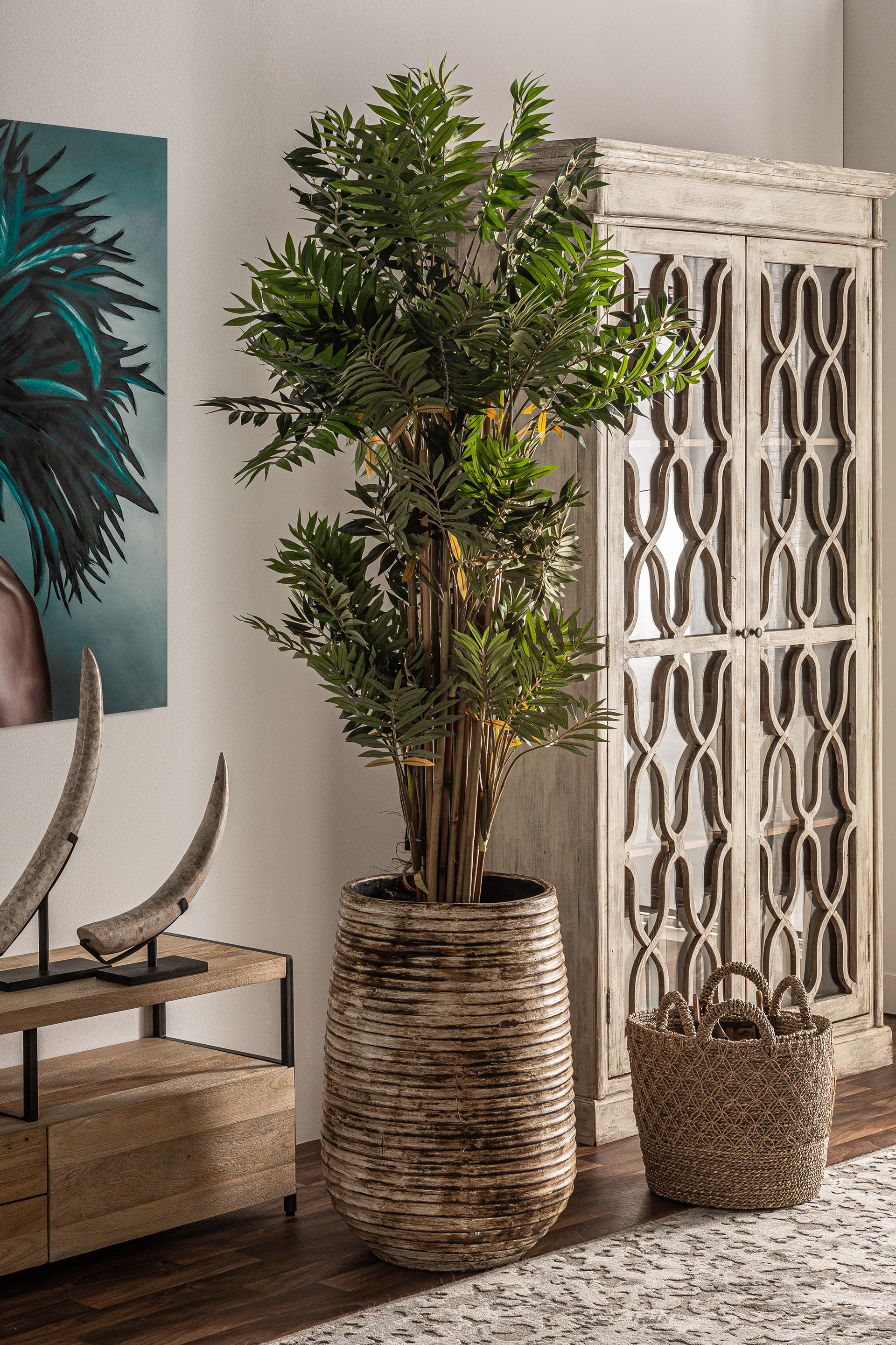 Vas decorativ vintage teracota|Vase decorative autentice [3]