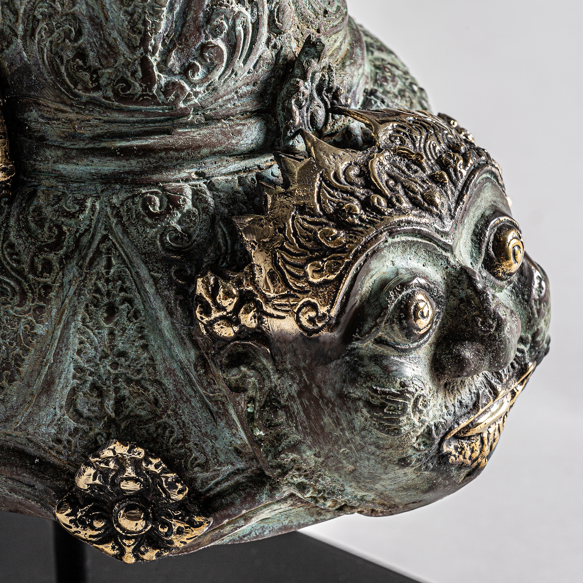 Statueta decorativa orientala bronz|Decoratiuni exotice de lux [2]