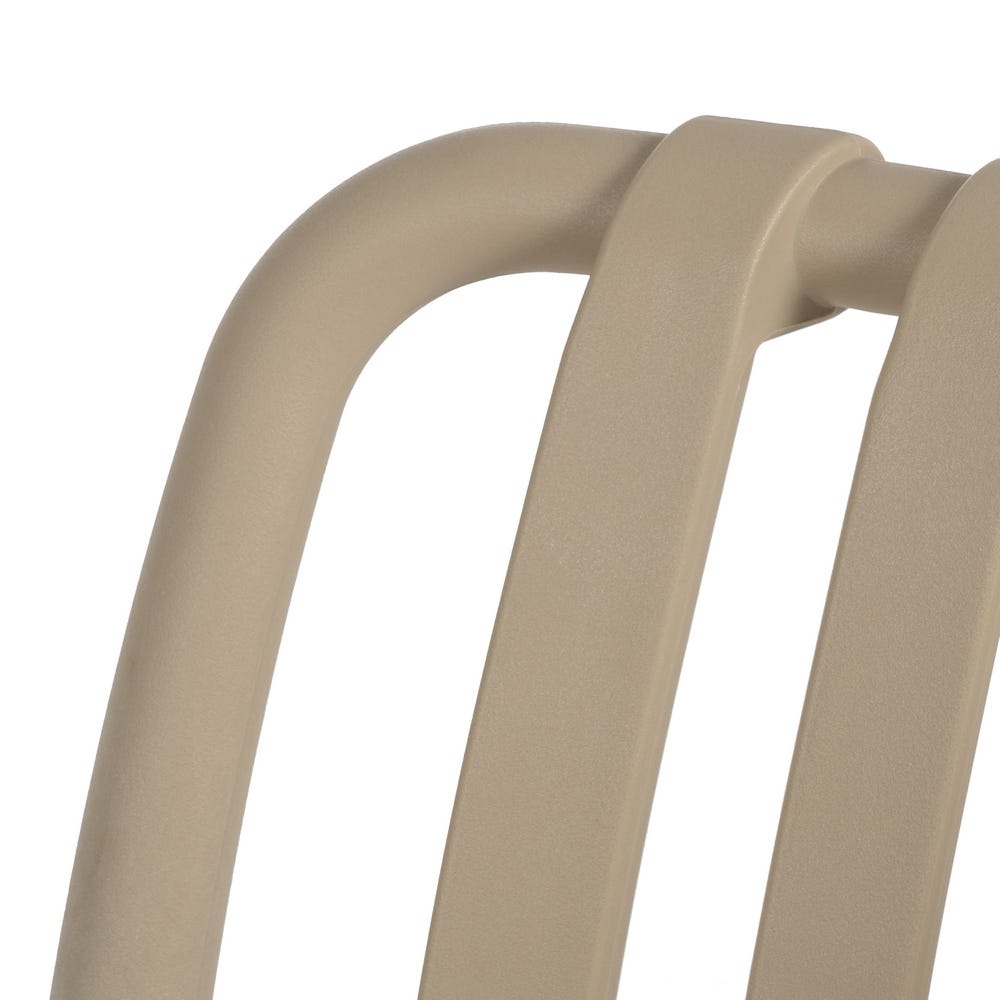 Scaune bej stivuibile moderne|Mobilier exterior eficient [9]