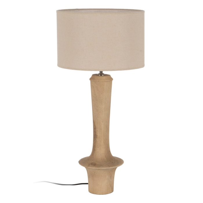 Abajur bumbac bej elegant|Accesorii pentru iluminat mediu [4]