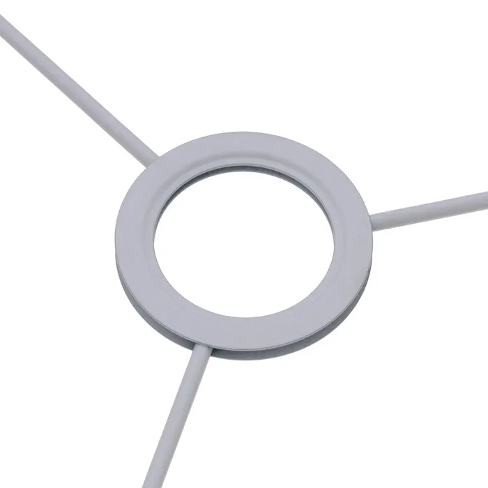 Abajur poliester gri rotund|Accesorii pentru iluminat versatil [3]