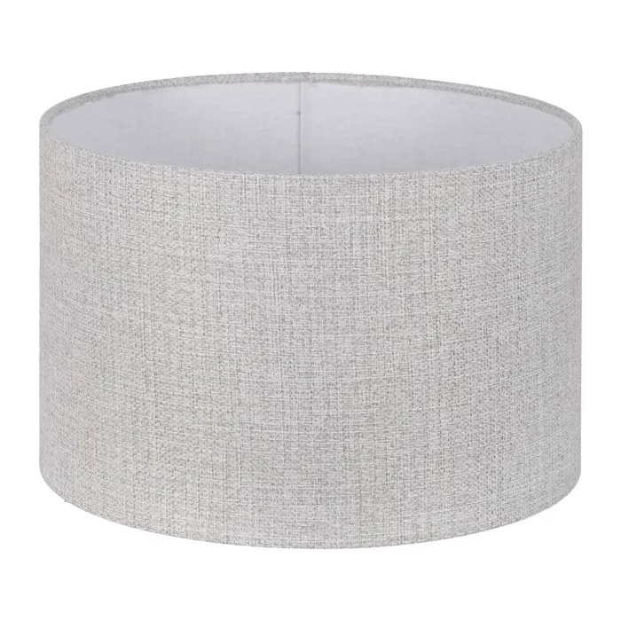 Abajur poliester gri rotund mare|Accesorii pentru lămpi moderne [1]