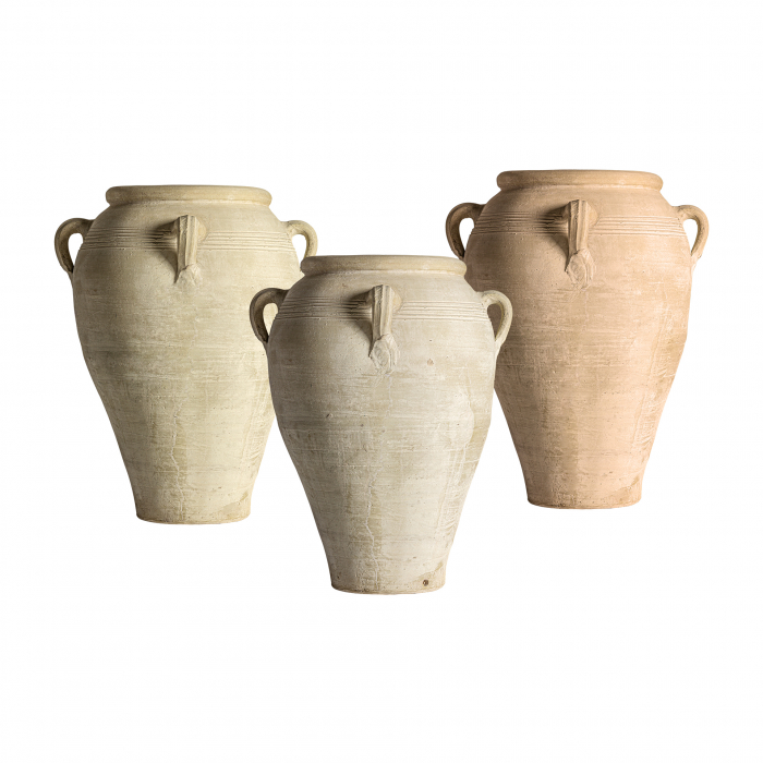 Amfora unicat argila crem | Decoratiuni vintage impresionante [2]