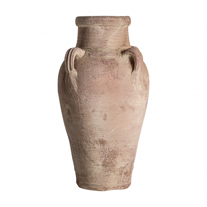 Amfora unicat argila maro | Decoratiuni vintage autentice [1]