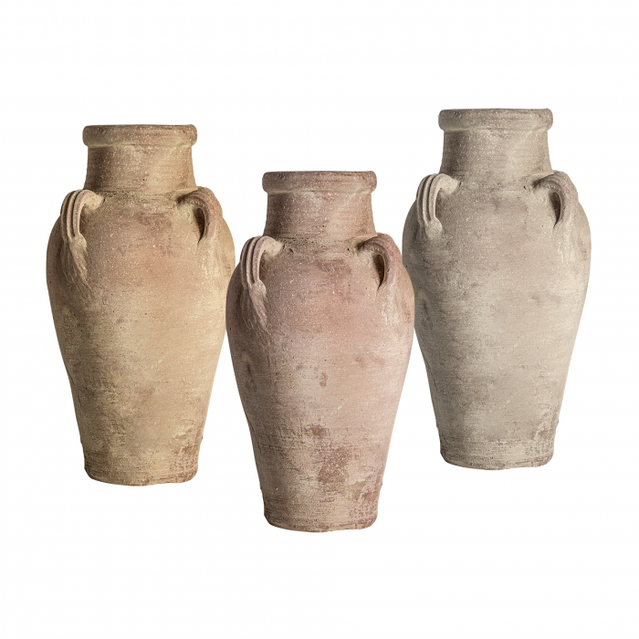 Amfora unicat argila maro | Decoratiuni vintage autentice [2]
