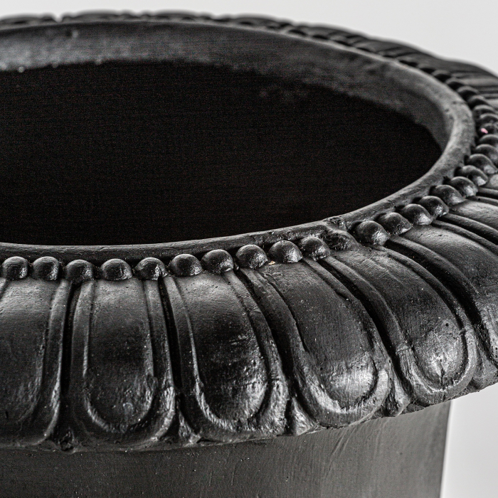 Amfora provensala ceramica neagra|Amfore decorative elegante [2]