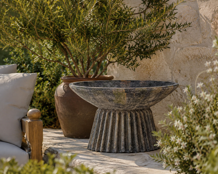 Amfora mare ciment nuante inchise|Vase decorative [2]