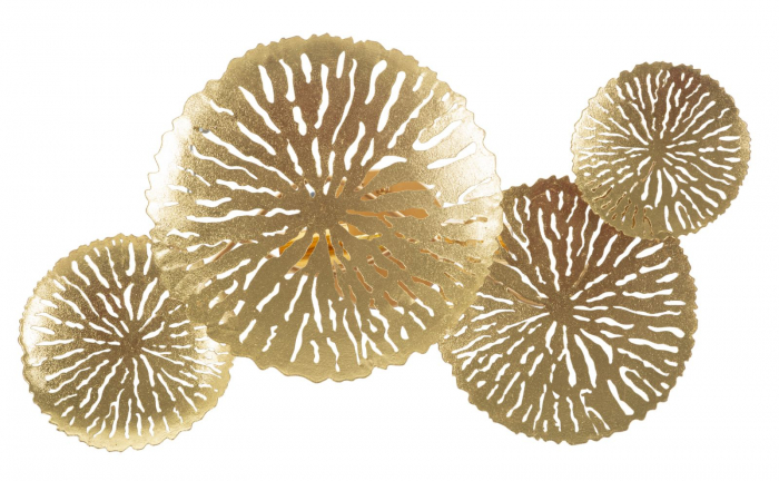 Aplica Dishi Plus, fier auriu, 2 lumini - CreativDeco.ro [1]
