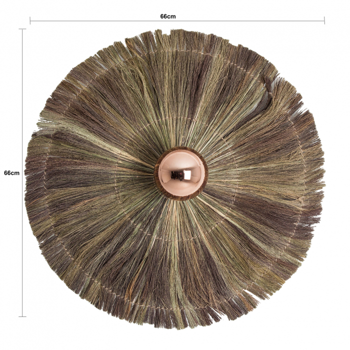 Aplica perete etnica maro auriu|Aplice decorative luxoase [5]