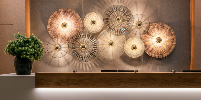 Aplica perete etnica maro auriu|Aplice decorative luxoase [4]