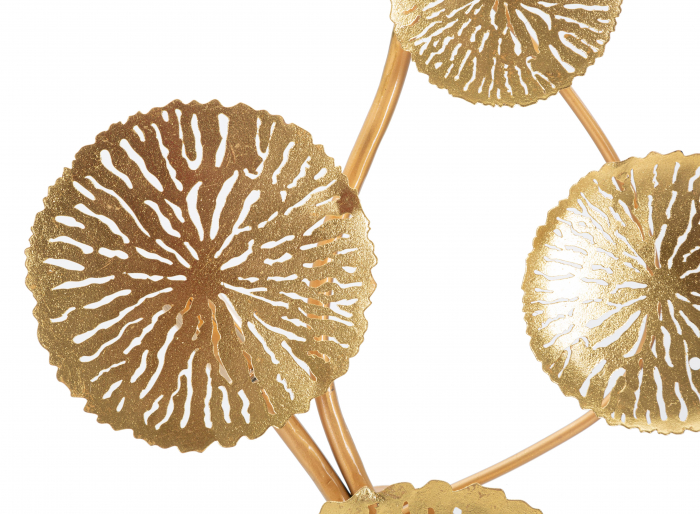 Aplica aurie Dishi 3 lumini CreativDeco lampa perete decorativa Glam [5]