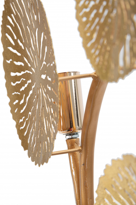 Aplica aurie Dishi 3 lumini CreativDeco lampa perete decorativa Glam [4]