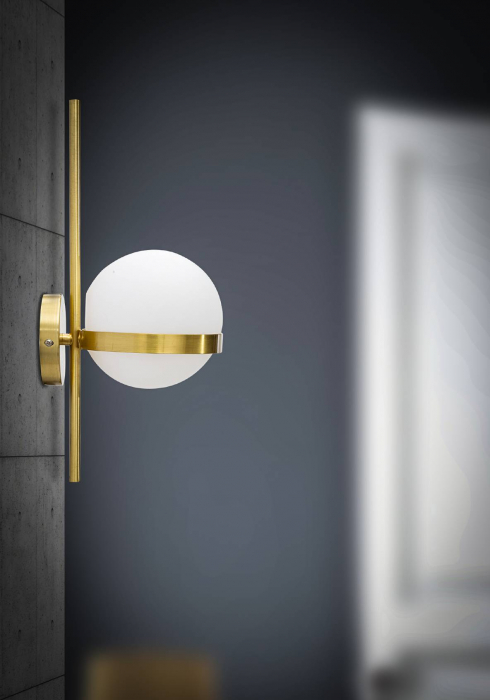 Aplica Glamy Circle, Auriu alb - creativdeco.ro [2]