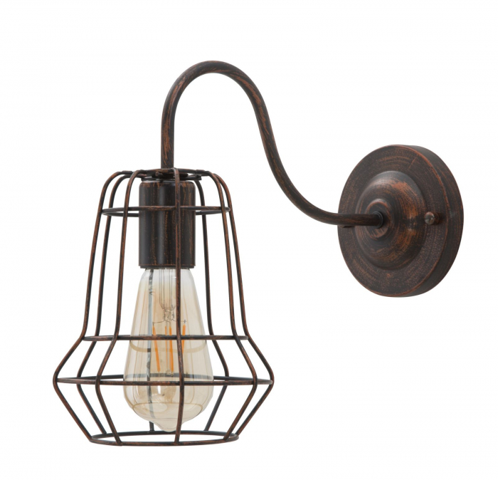 Aplica industriala compacta Industry CreativDeco lampa perete versatila [3]