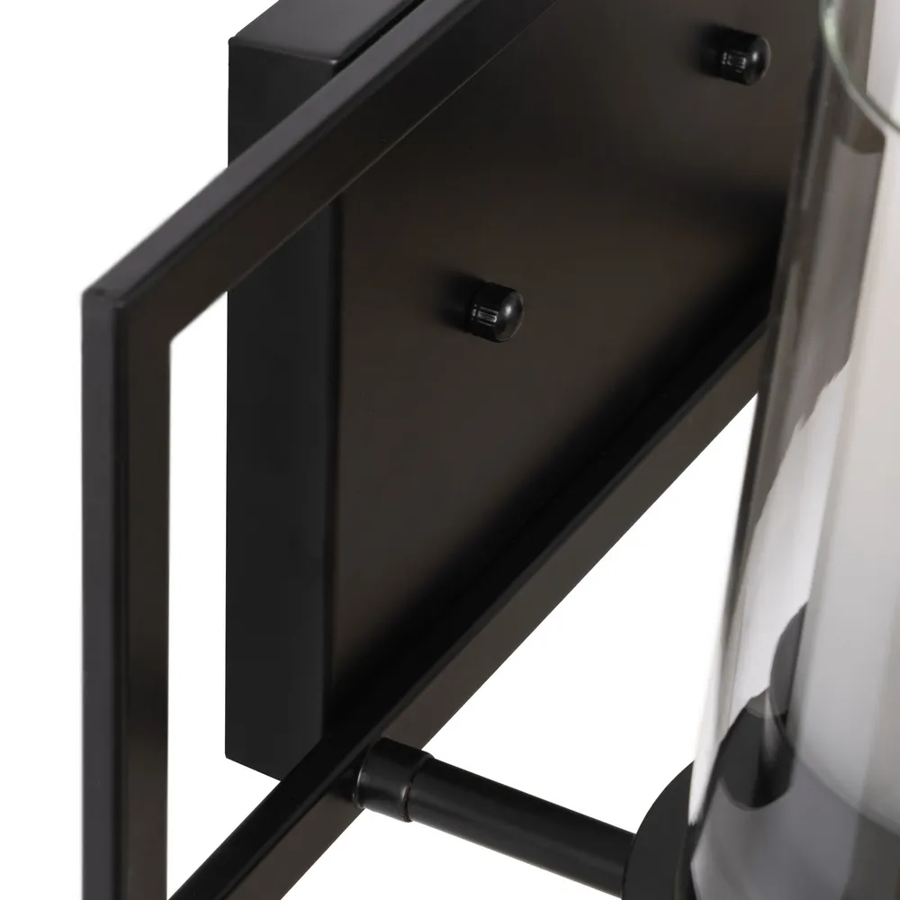 Aplica perete, metal, negru - creativdeco.ro [7]